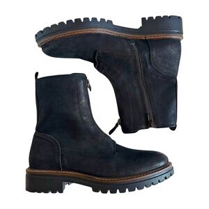 ✨ NWT Alberto Torresi Leather Ankle Booties Women's Size 9/ EU 40 ✨